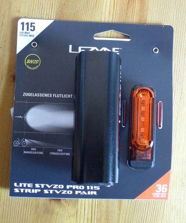 Lezyne Lite Stvzo Pro 115 - Verpackung