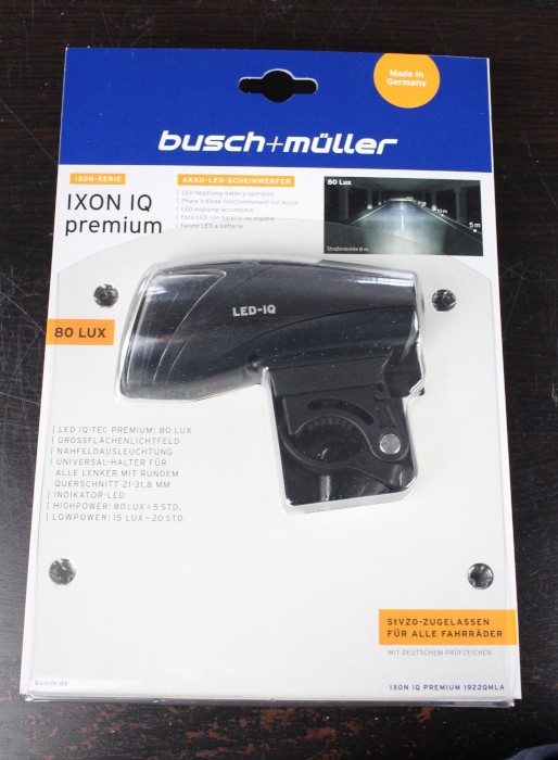 Busch & Müller Ixon IQ Premium - Verpackung