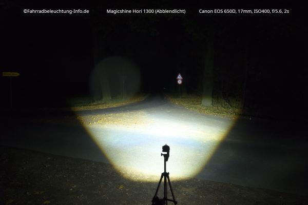 Magicshine Hori 1300 - Abblendlicht High