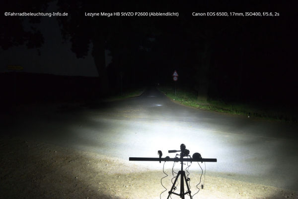 Lezyne Mega HB StVZO P2600 - Abblendlicht