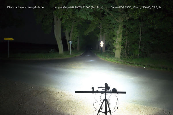 Lezyne Mega HB StVZO P2600 - Fernlicht