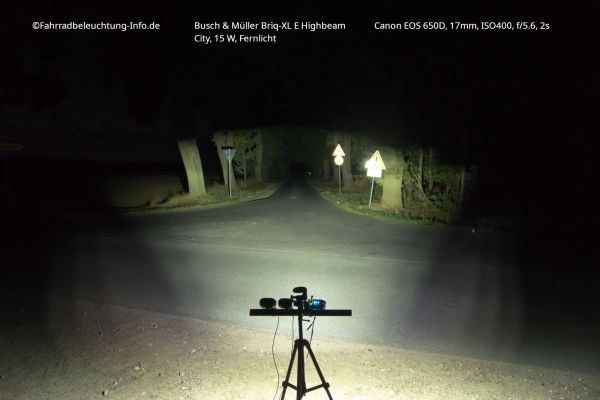 Briq-XL - City, 15 W Fernlicht