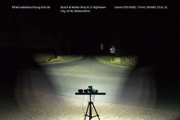 Briq-XL - City, 50 W Abblendlicht