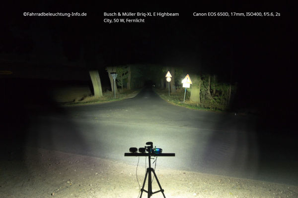 Briq-XL - City, 50 W Fernlicht