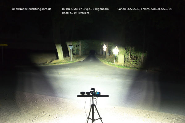 Briq-XL - Road, 50 W Fernlicht