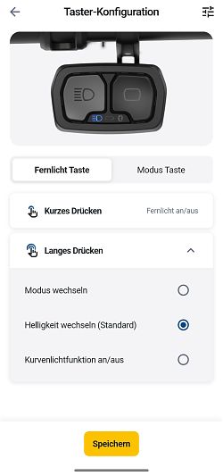 Busch & Müller App Briq-XL Taster-Konfiguration