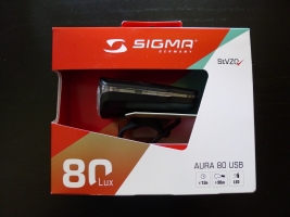 Sigma Sport Aura 80 - Verpackung