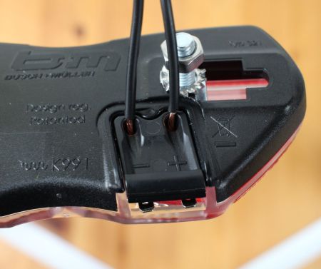 Busch & Müller Toplight View brake plus - Kabelanschluss ohne Stecker